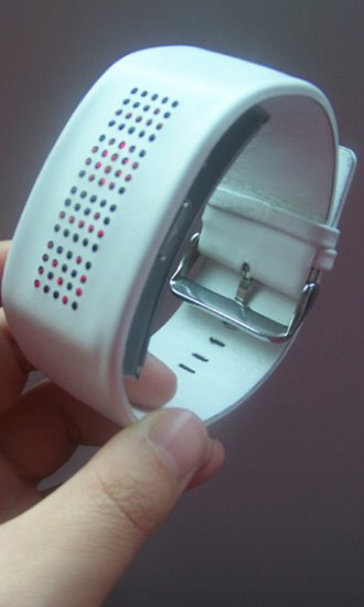 Matrix Cuff - Digital Led Watches - Click Image to Close
