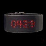 MATRIX CUFF - Red LED watches MATRIX CUFF - Red LED watches