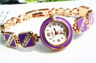 New Design Fashion Style Rhinestone Bracelet Wrist Watch