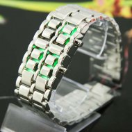 Green Japanese inspired Watches Iron Samurai