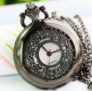 Classical retro net pattern quartz pocket watch Classical retro net pattern quartz pocket watch