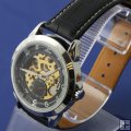 Fashionable Leather Band Automatic Watch for Men Fashionable Leather Band Automatic Watch for Men