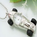 New Fashionable Car Quartz Clock Pendant Watch Necklace New Fashionable Car Quartz Clock Pendant Watch Necklace