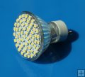 GU10 3W Warm/Cool White 60 Leds SMD LED Light