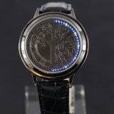 Touchscreen Printed Black Tree LED Watch TW001T