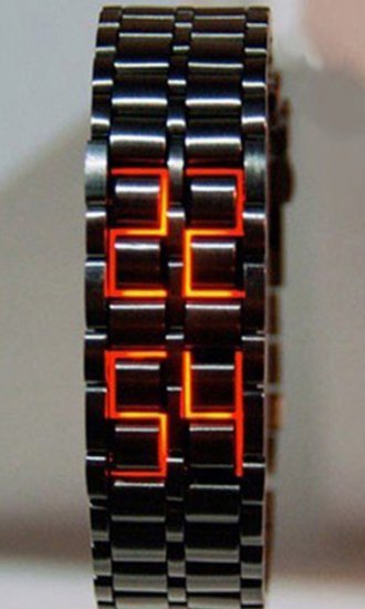 Japanese Inspired Red LED Watches - Click Image to Close