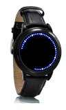 Japanese Style Inspired Blue LED Touchscreen Watch