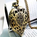 Classical Exquisite Hollow Heart Shape Design Pocket Watch Classical Exquisite Hollow Heart Shape Design Pocket Watch