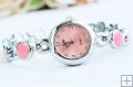 New Design Pink Color Bracelet Wrist Watch New Design Pink Color Bracelet Wrist Watch