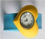 Cute Heart Shape Design Slap Silicone Watch Cute Heart Shape Design Slap Silicone Watch