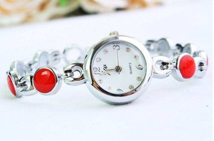 New Stylish Women Decorative Bracelet Wrist Watch - Click Image to Close