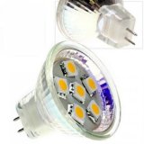 1.2W M11 Cool/Warm White 6 Leds SMD LED Light