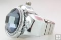 New Stylish Crystal Women Quartz Finger Ring Watch