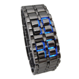 Ice Samurai Watches with blue LEDs LW008BB