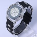 Janpan style men's watch quartz japan black watches