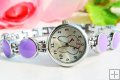 Charming Purple Rabbit Design Bracelet Wrist Watch