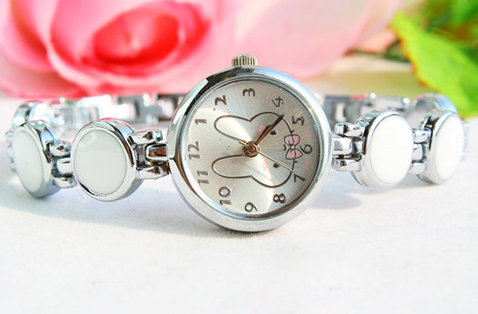 Lovely Rabbit Design Bracelet Wrist Watch - Click Image to Close