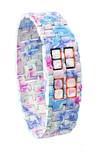 Iron Geisha LED Watches LW008MR - Click Image to Close