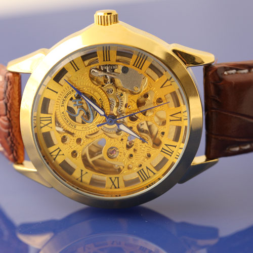 Golden Color High Quality Automatic Watch - Click Image to Close